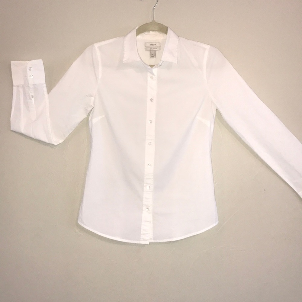 J. Crew White Stretchy Perfect